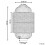 Beliani Table Lamp TANGANYIKA Rattan Natural 3