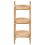 Beliani Side Table TROOLIE Rattan Natural 4