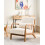 Beliani Armchair SKOVDE Fabric Light Beige 2