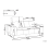 Beliani Sofa 2 Seater VEGAMO Boucle White 3