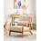 Beliani Armchair SKOVDE Fabric Beige 2