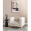 Beliani Armchair MOEN Fabric Beige 2
