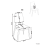 Beliani Set of 2 Dining Chairs MERRILL Wood Light Beige 3