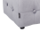 Beliani Pouffe WISCONSIN Velvet Grey 5