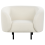 Beliani Armchair LOEN Boucle White 5
