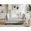 Beliani Chaise Longue ARCHIANE Fabric Light Grey 2