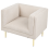 Beliani Armchair MOEN Fabric Beige 5