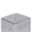 Beliani Pouffe WISCONSIN Velvet Grey 4