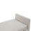 Beliani Chaise Longue ARCHIANE Fabric Light Grey 6
