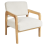 Beliani Armchair HJO Boucle Off-White 4