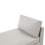 Beliani Chaise Longue ARCHIANE Fabric Light Grey 5