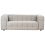 Beliani Sofa 3 Seater MULLOLA Boucle Grey 5