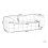 Beliani Sofa 3 Seater MULLOLA Fabric Light Grey 2