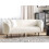 Beliani Sofa 3 Seater LOEN Boucle White 3