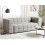 Beliani Sofa 3 Seater MULLOLA Boucle Grey 2