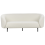 Beliani Sofa 3 Seater LOEN Boucle White 2