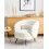 Beliani Armchair MAKELA Boucle Off-White 2