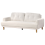 Beliani Sofa 3 Seater TUVE Boucle White 6
