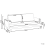 Beliani Sofa 3 Seater TUVE Boucle White 2
