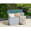 Beliani Storage Box LOCARNO 112 cm 50 cm Green 2