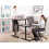 Beliani Electric Adjustable Standing Desk DESTINAS 160 cm 72 cm Black 3