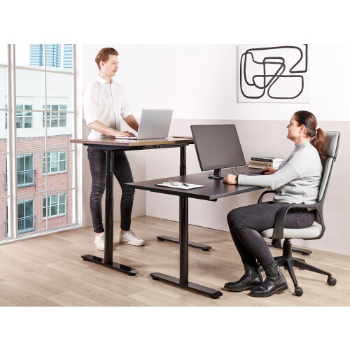Beliani Electric Adjustable Standing Desk DESTINAS 160 cm 72 cm Black 2
