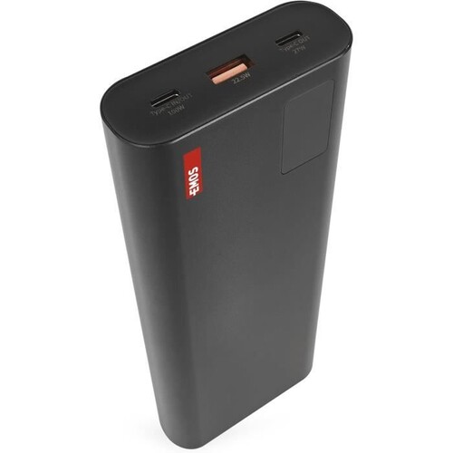 Bateria Externa - EMOS - NTBF30 - 27000 mAh - Carga Rápida 100 W - 2 Portas USB-C/USB-A