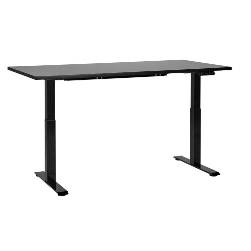 Beliani Electric Adjustable Standing Desk DESTINES 160 cm 72 cm Black 1