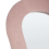 Beliani Wall Mirror PLANCHEZ 70 cm 112 cm Boucle Pink 6