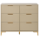 Beliani 6 Drawer Chest WALCOTT Beige 5