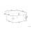 Beliani Garden Ottoman SENISE Metal Grey 3