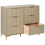 Beliani 6 Drawer Chest WALCOTT Beige 4