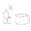 Beliani Kids Table with Chairs WRINGLEY White 3