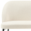 Beliani Dining Bench 2 Seater OSBY Fabric Light Beige 6