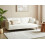 Beliani Sofa Bed 3 Seater LUCAN Boucle Off-White 2