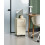 Beliani Storage Unit BOLSENA Metal Light Beige 2