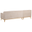 Beliani Corner Sofa 3 Seater SIMOS Chenille Beige Right Hand 6