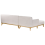 Beliani Corner Sofa 3 Seater SIMOS Fabric Light Grey Right Hand 6