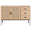 Beliani 2 Door Sideboard PASCO Light Brown 5