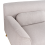 Beliani Corner Sofa 3 Seater SIMOS Fabric Light Grey Right Hand 2