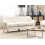 Beliani Sofa 3 Seater MOTALA Fabric Light Beige 2