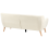 Beliani Sofa 3 Seater MOTALA Fabric Light Beige 5