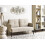 Beliani Sofa 2 Seater LAHTI Fabric Light Beige 2