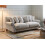 Beliani Sofa 2 Seater EIKE Fabric Off-White 2