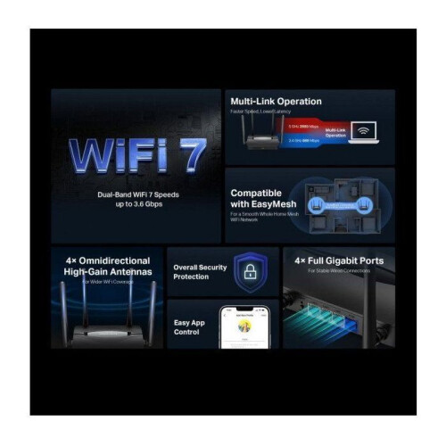 Mercusys MR25BE Wi-Fi 7 Router