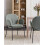 Beliani Set of 2 Dining Chairs ELY Boucle Light Green 2