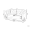 Beliani Sofa 2 Seater SKIEN Velvet Black 5