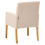 Beliani Dining Chair ROCKEFELLER Fabric Beige 5