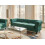 Beliani Sofa 3 Seater CHESTERFIELD Velvet Green 2