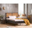 Beliani Bed PE Rattan MONPAZIER 120 x 200 cm (EU Small Double) Black 3